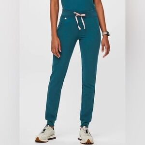Figs Zamora Jogger Scrub Pants - Caribbean Blue XL